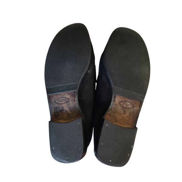 Tod's Black Suede Loafers - Picture 11 of 13